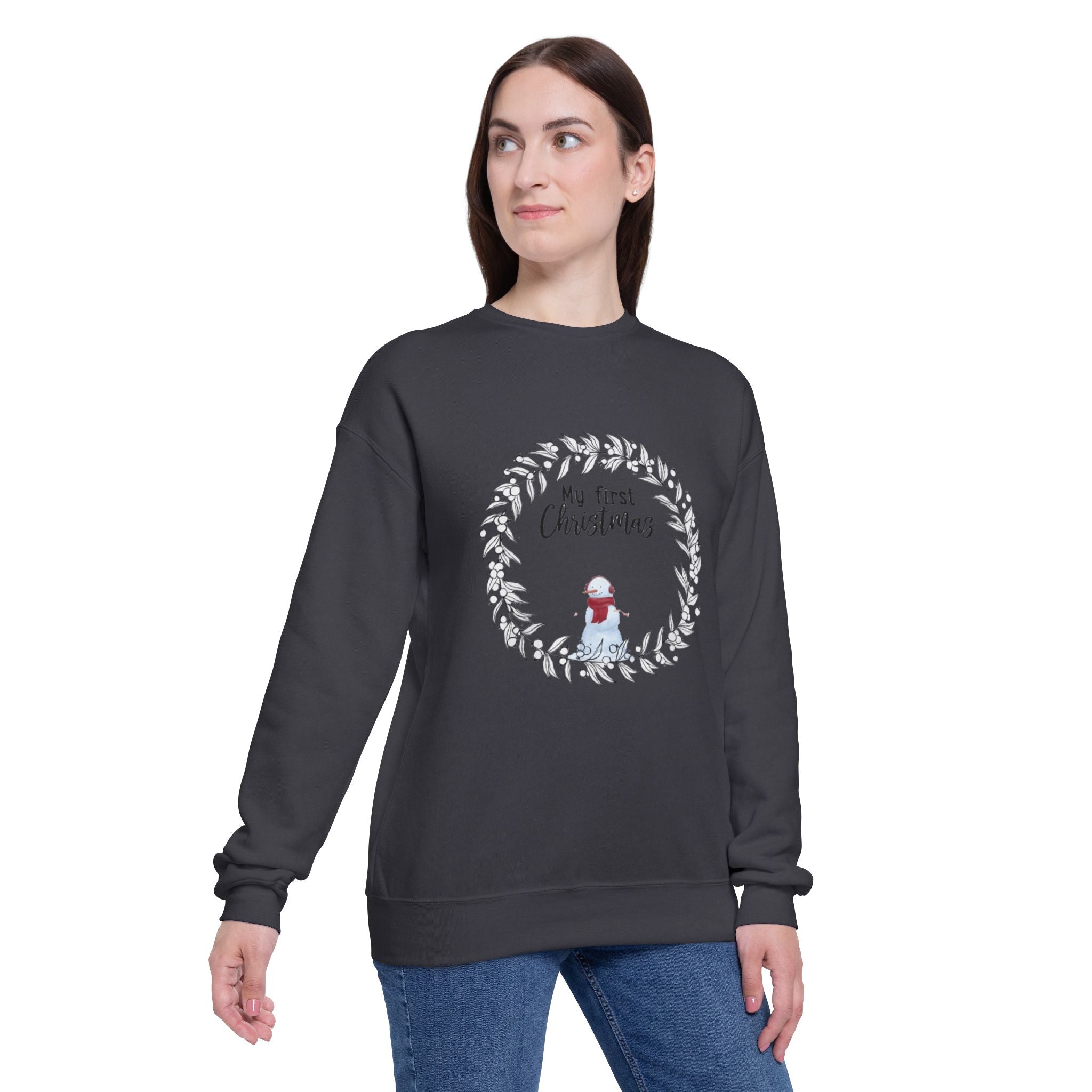 My First Christmas | Unisex Drop Shoulder Sweatshirt